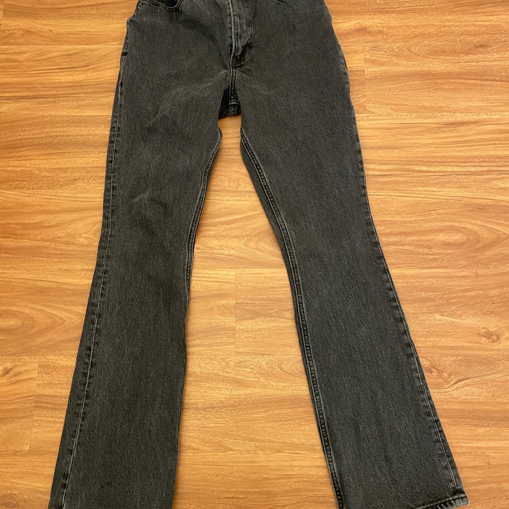 Abercrombie & Fitch Women's High Rise Jeans - Black - Picture 3 of 6